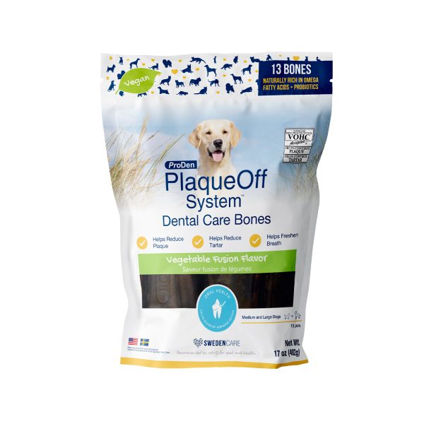 plaqueoff huesos dentales perros grandes veggie