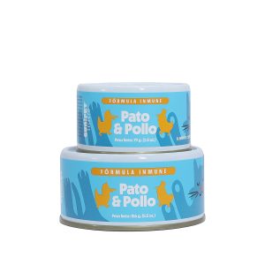 SuniSelecto comida húmeda para gatos Inmune Pato y Pollo