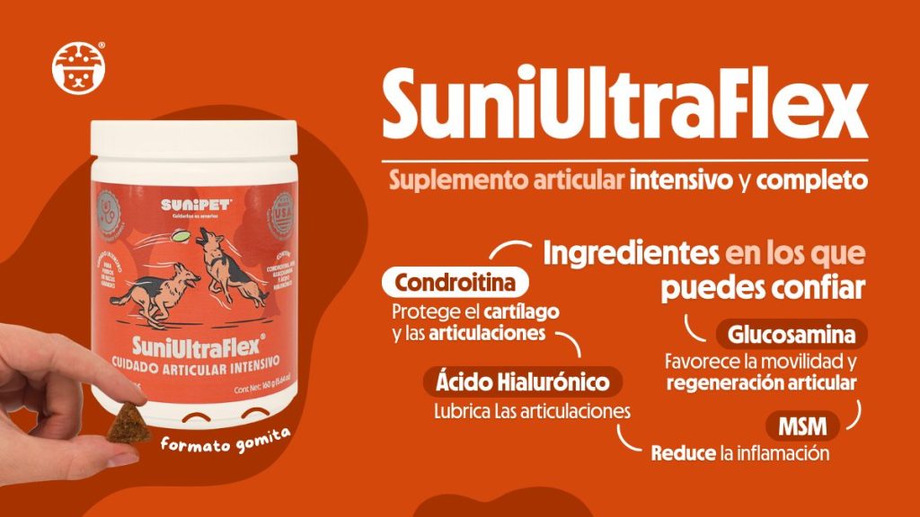 SuniUltraFlex para apoyar la salud articular del Husky Siberiano